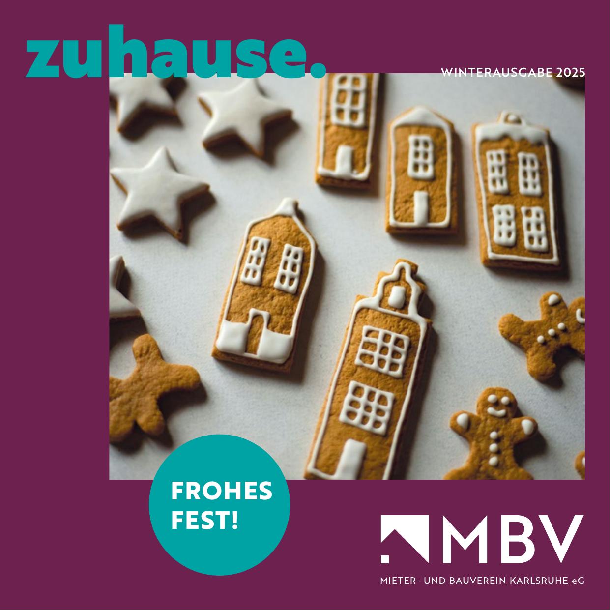 Symbolbild Zuhause Winter 2025